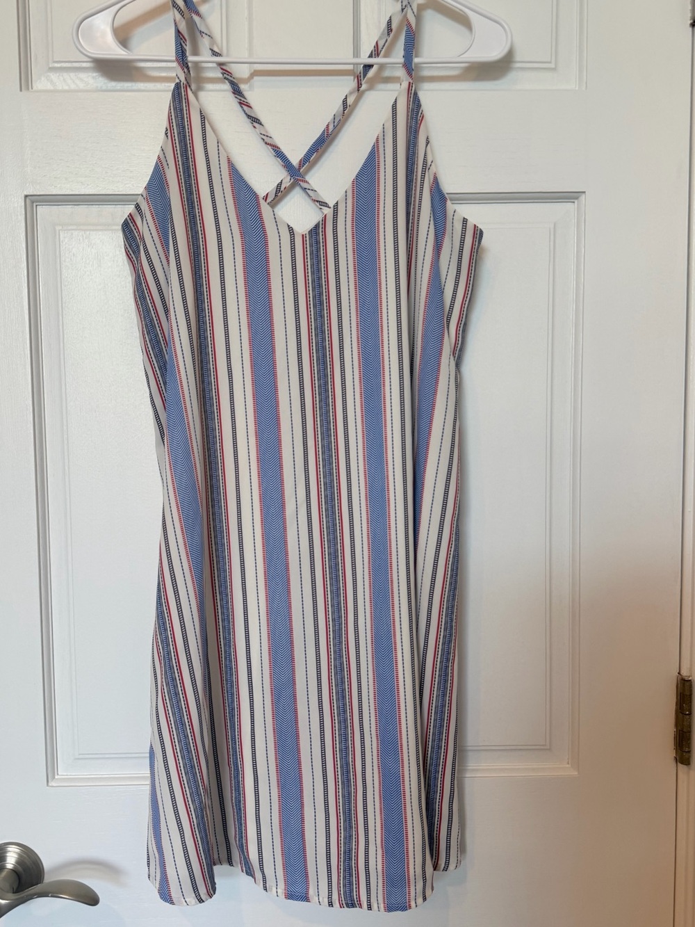Xhilaration Spaghetti Strap Crisscross back Dress size S
